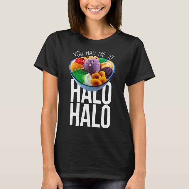 Camiseta Me Tenías En Halo halo (Anverso)