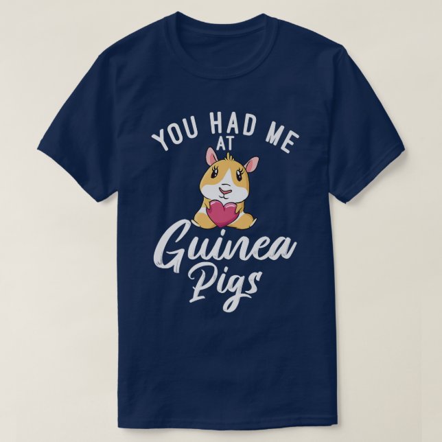 Camiseta Me tenías en la Noche de Cute Guinea (Diseño del anverso)