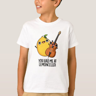 Camiseta Me Tenías En Lemon-cello Funny Bebe Pun