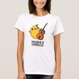 Camiseta Me Tenías En Lemon-cello Funny Bebe Pun