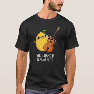 Camiseta Me Tenías En Lemon-cello Funny Bebe Pun Dark BG