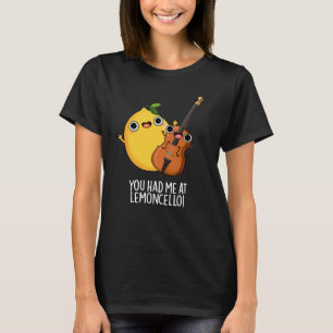 Camiseta Me Tenías En Lemon-cello Funny Bebe Pun Dark BG