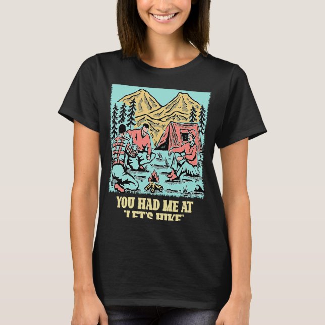Camiseta Me tenías en Let's Hike Parples Hiker Cam (Anverso)