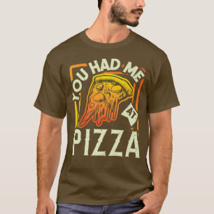 Camiseta Me Tenías En Pizza Boyfriend Girlfriend