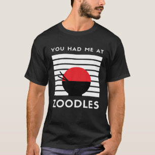 Camiseta Me Tenías En Zoodles Keto Foodie