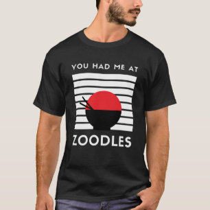 Camiseta Me Tenías En Zoodles Keto Foodie