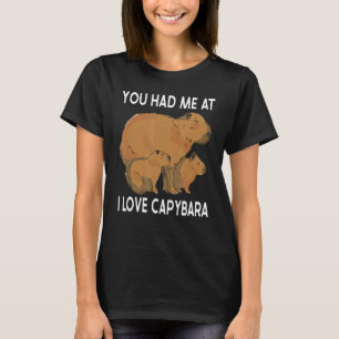Camiseta Me tenías enamorado de Capibara Capy roedor