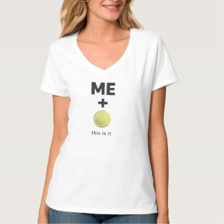 Camiseta ME + Tennis Ball – This Is It Minimal Statement