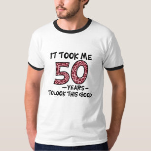 Camiseta me tomó 50 años lucir tan bien