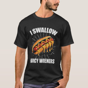 Camiseta Me Trago De Salchichas De Salto Con Humor Divertid