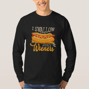 Camiseta Me Trague Juicy Wieners Humor Wiener
