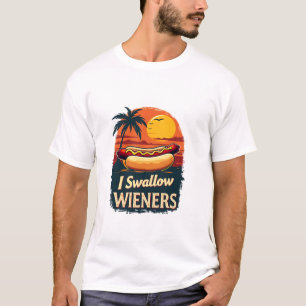 Camiseta Me Trague Saucy Wieners Divertido Chiste Adulto Pe