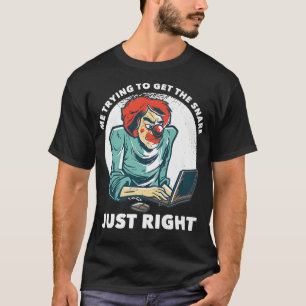 Camiseta Me Trying To Get The Snare Just Rightfunny Music P