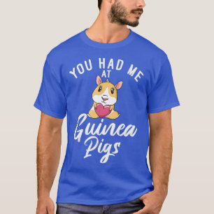 Camiseta Me Tuviste En Cute Guinea Pigs Premium5794