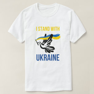 Camiseta Me Uno a Ucrania – Diseño de Paloma de la Paz