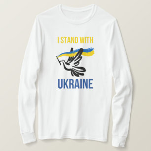 Camiseta Me Uno a Ucrania – Diseño de Paloma de la Paz