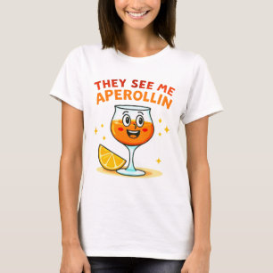 Camiseta Me Ven Aperollin’ Tee - Sip, Chill, Repetir