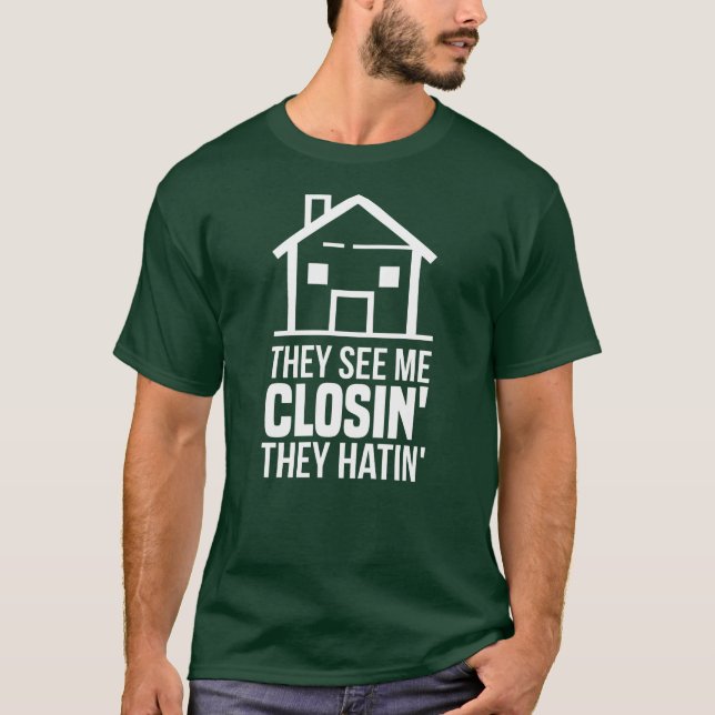 Camiseta Me Ven Cerrando Agente Inmobiliario (Anverso)