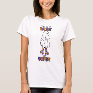 Camiseta Me ven revoloteando y esperan el retro fantasma