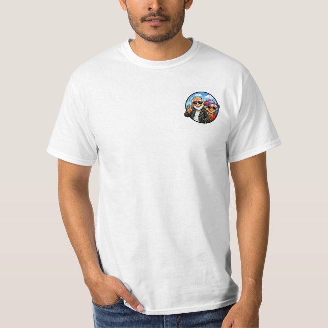 Camiseta Me ven rodando (Anverso)