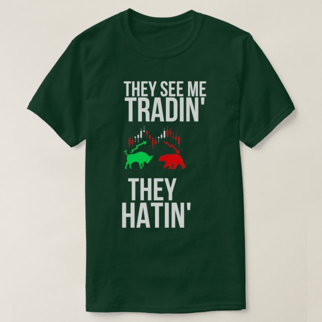 Camiseta Me Ven Tradin, odian (Diseño del anverso)