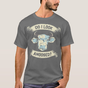 Camiseta ¿Me Veo Amoosado Ganadero De Vacas Propietario De