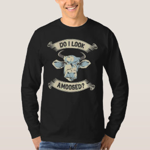 Camiseta ¿Me Veo Amoosado Ganadero De Vacas Propietario De 