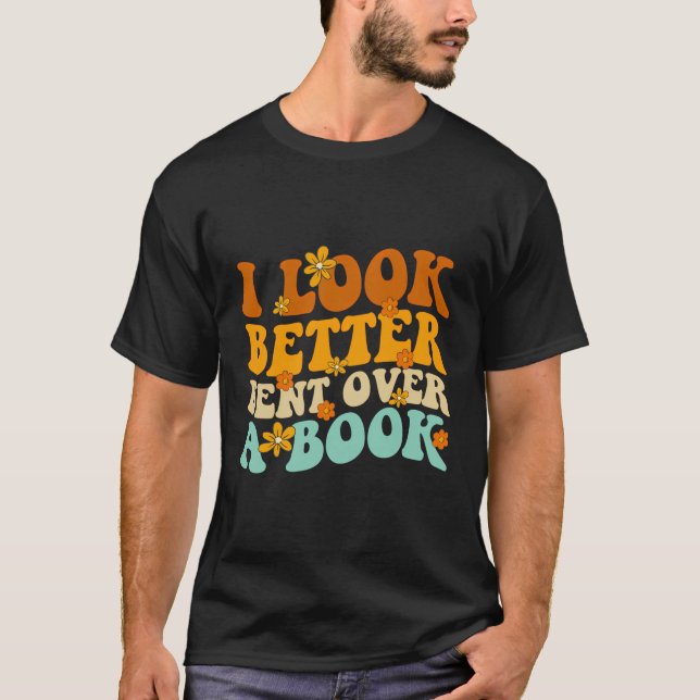 Camiseta Me Veo Mejor Encantado De Los Amantes De Los Libro (Anverso)