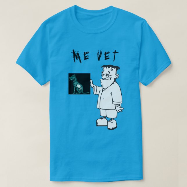 Camiseta Me Vet (Diseño del anverso)