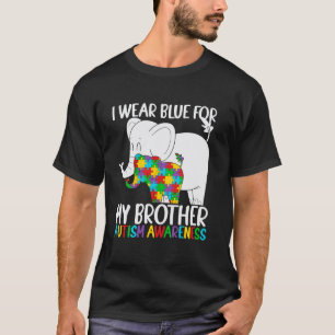 Camiseta Me Visto de Azul Por Mi Hermano Conciencia del Aut