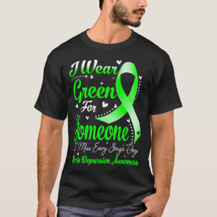 Camiseta Me visto de verde por la concienciación sobre la D