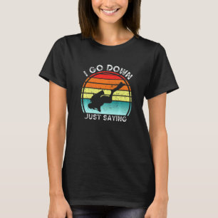 Camiseta Me voy abajo solo diciendo Buceo Snorkel