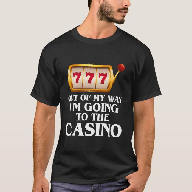 Camiseta Me Voy Al Casino Las Vegas Ga (Anverso)