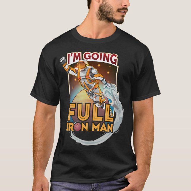 Camiseta Me Voy Con El Hierro Completo (Anverso)