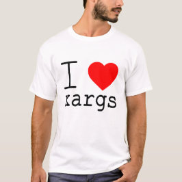 Camiseta Me ❤️ xargs