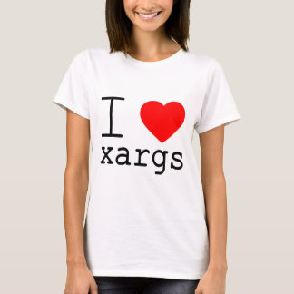 Camiseta Me ❤️ xargs