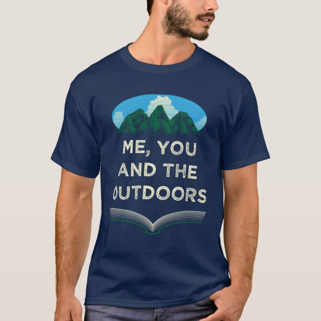 Camiseta Me You and the Outrs Camping Couples Camper Lov gi (Anverso)