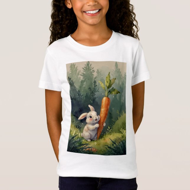 Camiseta Meadow Bunny Dreams (Sueños de conejito pradera) (Anverso)