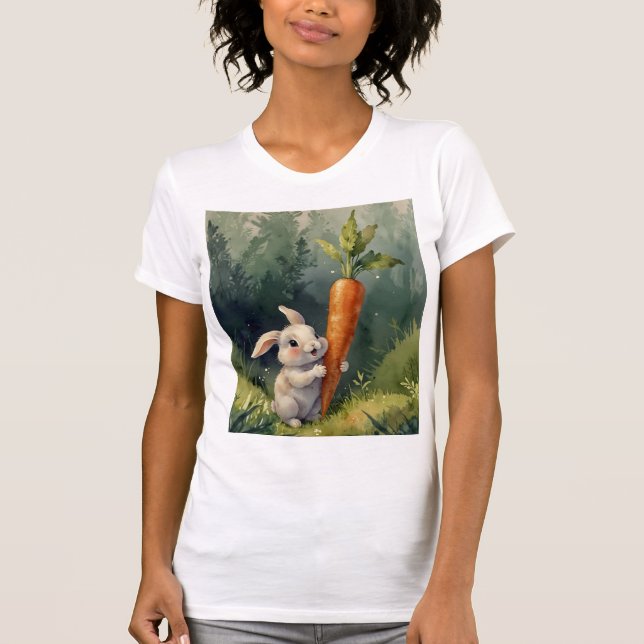 Camiseta Meadow Bunny Dreams (Sueños de conejito pradera) (Anverso)