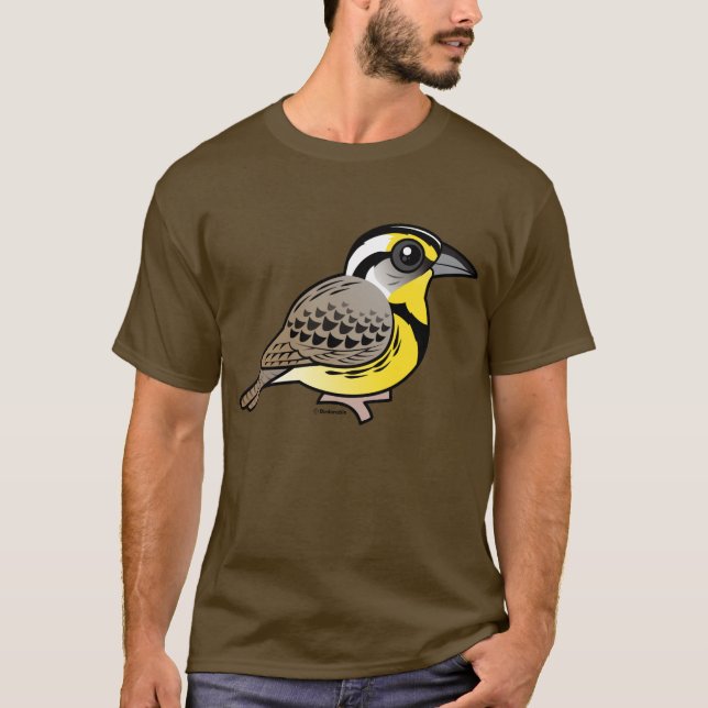 Camiseta Meadowlark occidental (Anverso)
