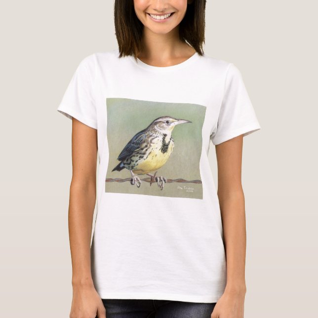 Camiseta Meadowlark occidental (Anverso)