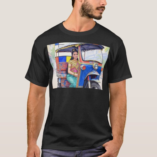 Camiseta Mealea Recorre Un Tuque De Autoconducción XII (Anverso)