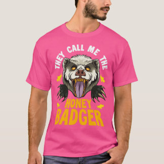 Camiseta Mean Angry Snarling Honey Badger