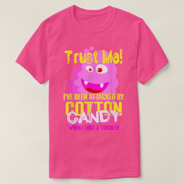 Camiseta Mean Cotton Candy Floss Toddler (Diseño del anverso)