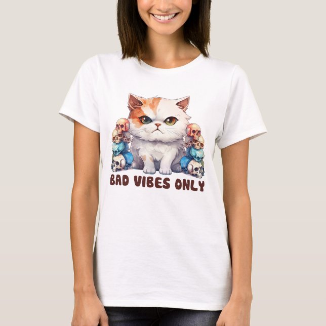 Camiseta Mean Kitty (Anverso)