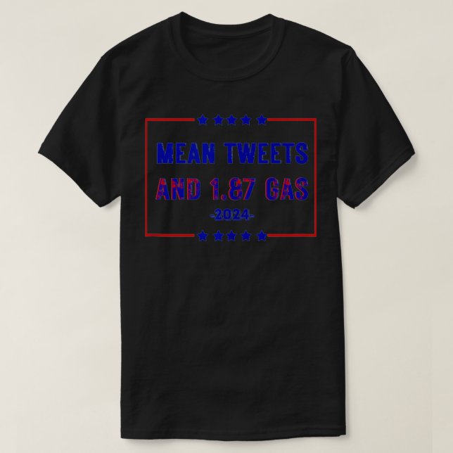 Camiseta Mean Tweets and 1 (Diseño del anverso)
