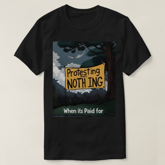 Camiseta Means Nothing (noth ing!) No. 6  (Diseño del anverso)