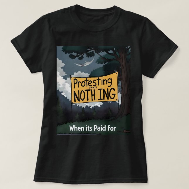 Camiseta Means Nothing (noth ing!) No. 6  (Diseño del anverso)