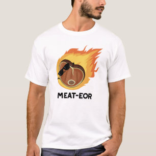 Camiseta Meat-eor Funny Carne Steak Pun