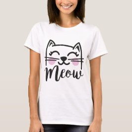 Camiseta Meaw the Playful Cat